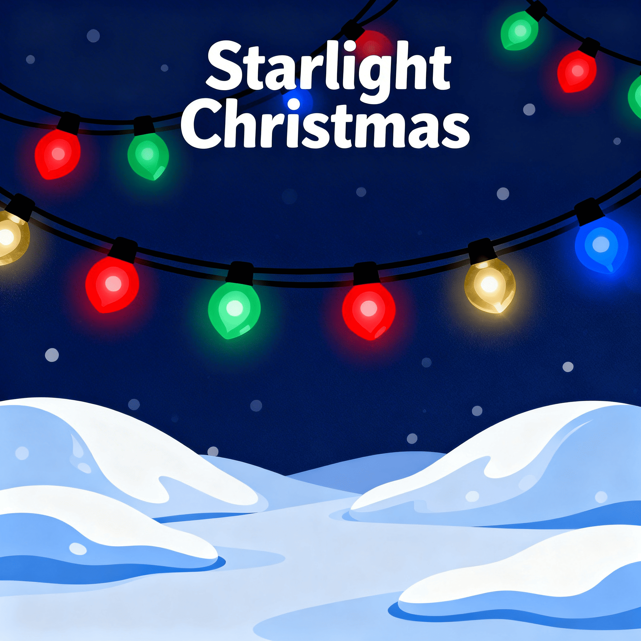 Starlight Christmas Snowfall