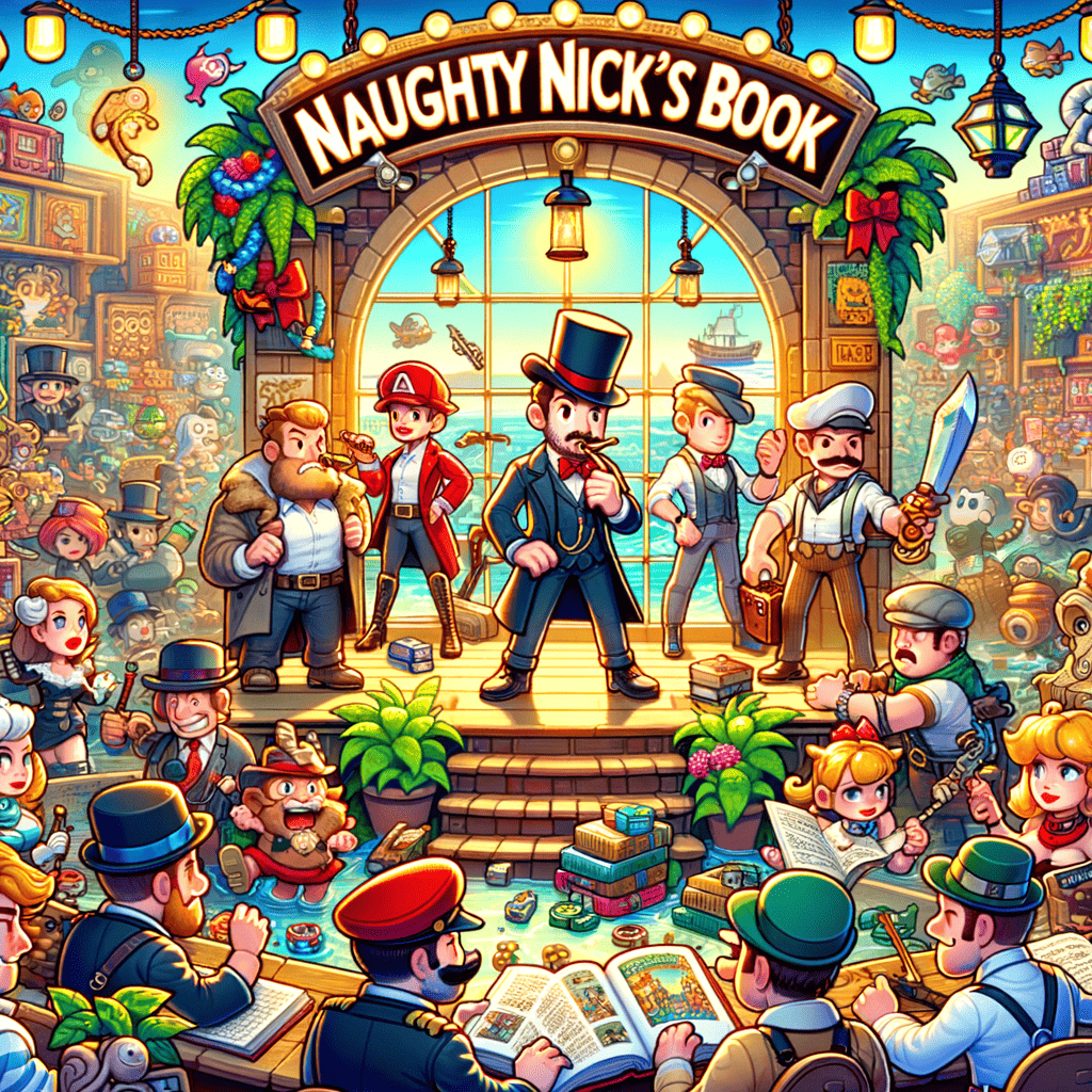 Naughty Nicks Book Iceberg